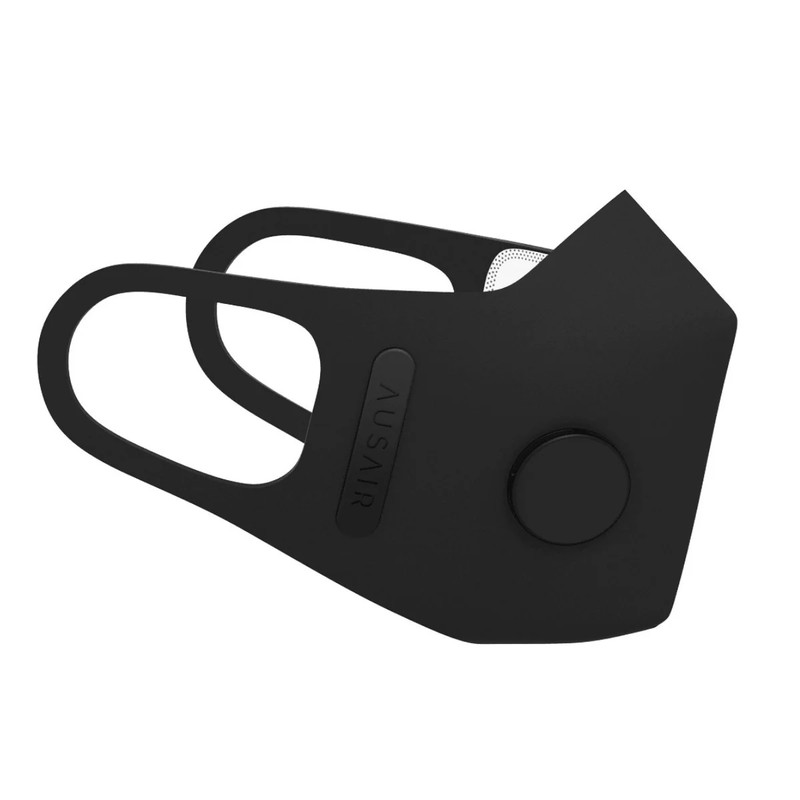 AusAir Airflex Filtration Kids Mask Pack- Black - قناع